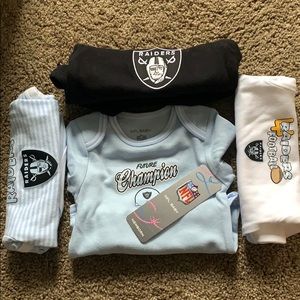 Raider baby Onesies